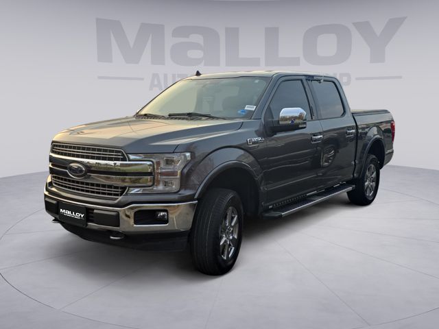 Gray (Magnetic) 2020 Ford F-150 Lariat SuperCrew 4WD Pickup Truck Four-Wheel Drive Automatic