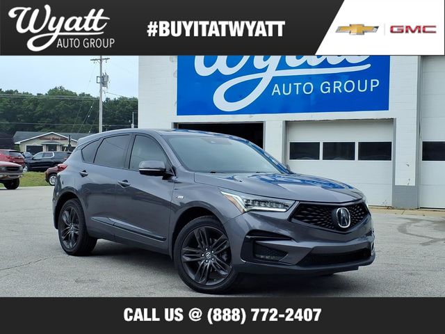Lunar Silver Metallic 2021 Acura RDX SUV / Crossover All-Wheel Drive Automatic