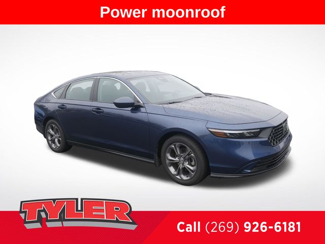 Canyon River Blue Metallic 2024 Honda Accord EX FWD Sedan Front-Wheel Drive Continuously Variable Transmission