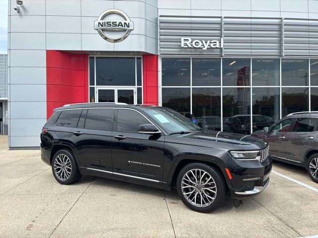 2021 Jeep Grand Cherokee L Summit Black at Ross Downing Buick GMC