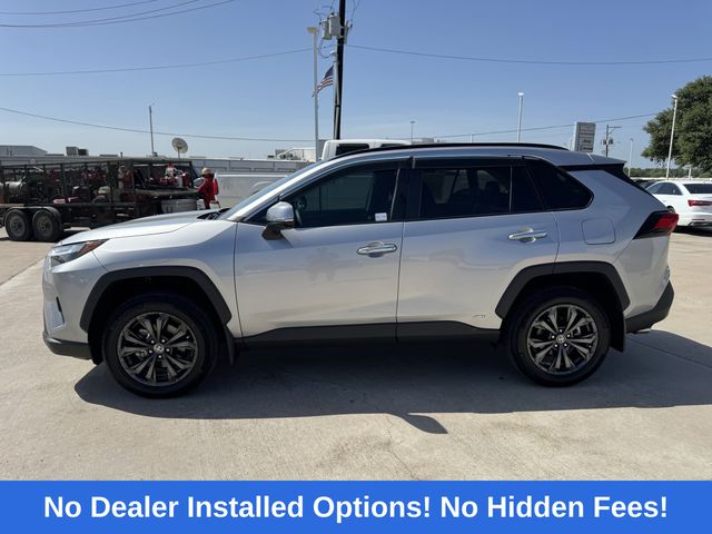 2023 Toyota RAV4 Hybrid Limited Silver at North Houston Mitsubishi