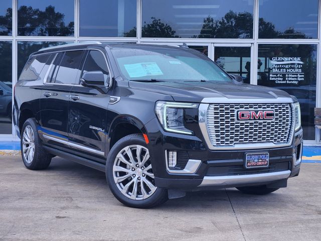 Onyx Black 2023 GMC Yukon XL Denali 4WD SUV / Crossover Four-Wheel Drive