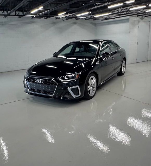 Black Metallic 2023 Audi A4 Sedan All-Wheel Drive Automatic