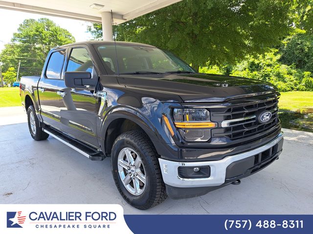 Black Metallic 2025 Ford F-150 Pickup Truck Four-Wheel Drive Automatic