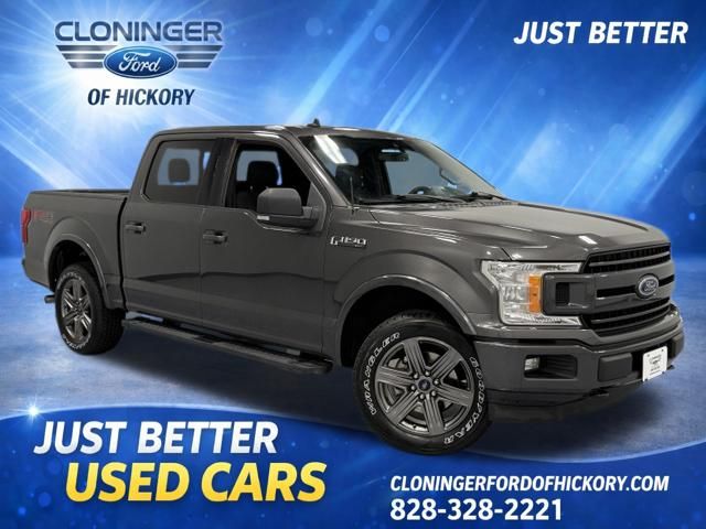 Gray (Magnetic Metallic) 2020 Ford F-150 XLT SuperCrew 4WD Pickup Truck Four-Wheel Drive Automatic