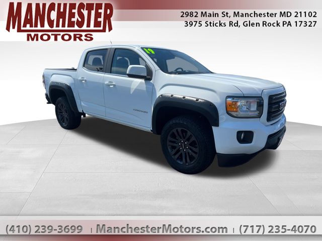 Summit White 2019 GMC Canyon Pickup Truck 4X2 8-Speed Automatic