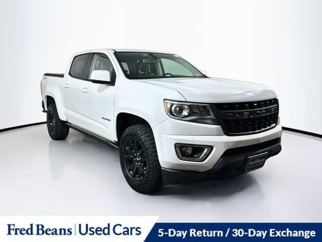Summit White 2019 Chevrolet Colorado Pickup Truck Four-Wheel Drive 8-Speed Automatic