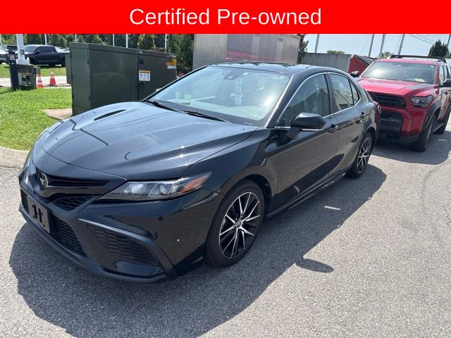 Midnight Black Metallic 2024 Toyota Camry Sedan Front-Wheel Drive 8-Speed Automatic