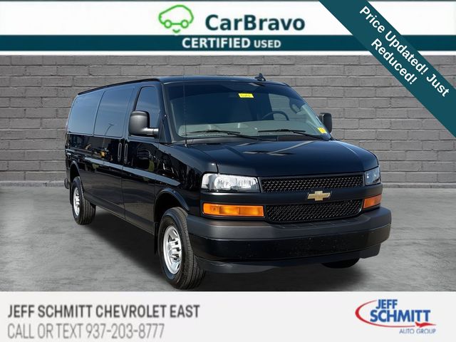 Black 2024 Chevrolet Express Cargo Van Rear-Wheel Drive Automatic