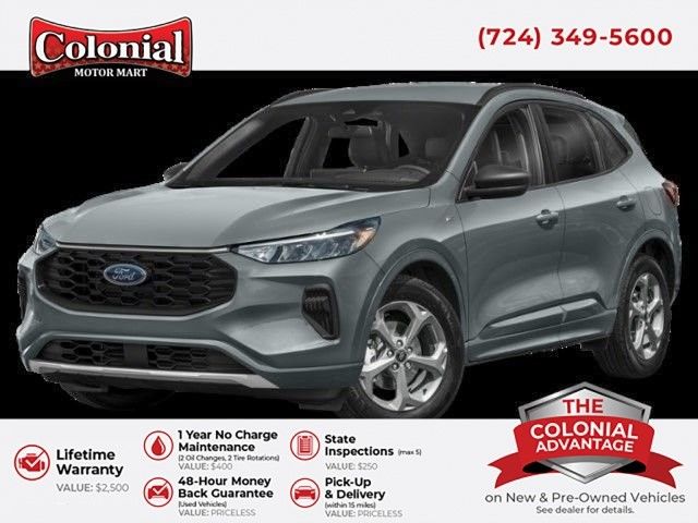 Gray Metallic 2024 Ford Escape ST-Line AWD SUV / Crossover All-Wheel Drive 8-Speed Automatic