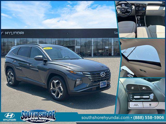 Dark Gray Metallic 2024 Hyundai Tucson SUV / Crossover All-Wheel Drive 8-Speed Automatic
