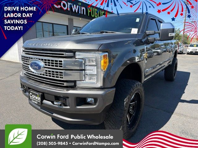 2018 Ford F-350 Super Duty Platinum Crew Cab 4WD