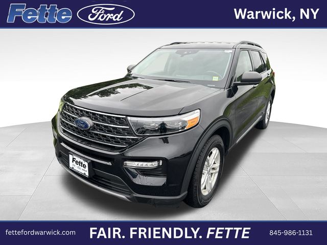 Agate Black Metallic 2023 Ford Explorer SUV / Crossover All-Wheel Drive Automatic