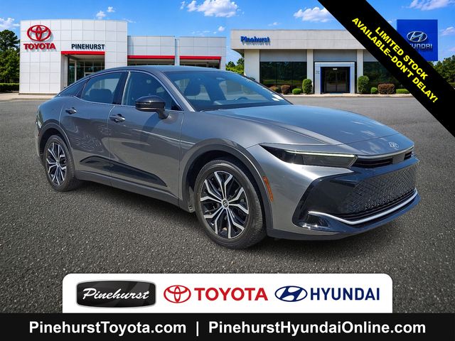 Gray 2026 Toyota Crown XLE AWD Sedan All-Wheel Drive Continuously Variable Transmission