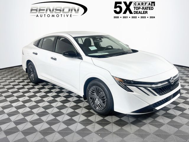 White (Fresh Powder) 2026 Nissan Sentra Sedan Front-Wheel Drive Continuously Variable Transmission