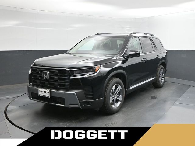 Smoke Blue Pearl 2026 Honda Pilot EX-L AWD SUV / Crossover All-Wheel Drive Automatic