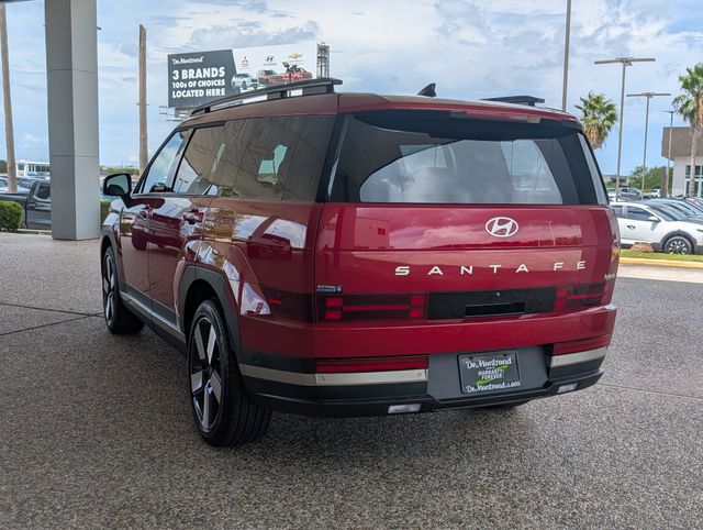 2026 Hyundai Santa Fe Hybrid Limited Red at DeMontrond Gulf Freeway