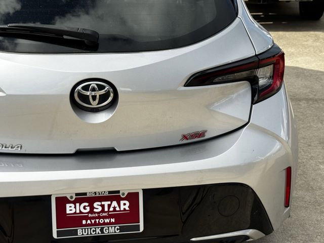 2024 Toyota Corolla Hatchback XSE Silver at North Houston Mitsubishi