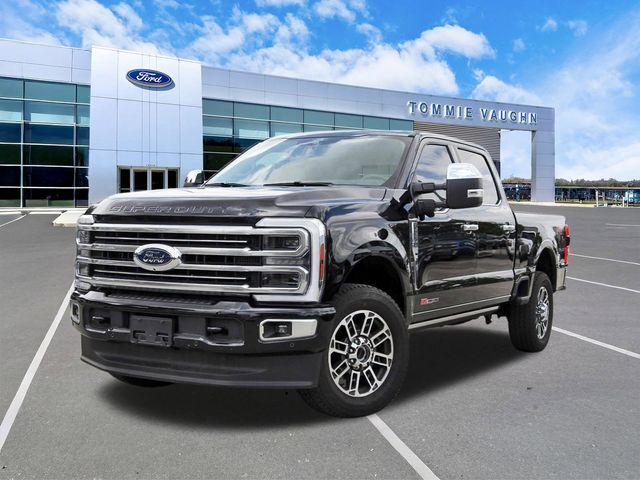 Black Metallic 2026 Ford F-250 Super Duty Platinum Crew Cab 4WD Pickup Truck Four-Wheel Drive Automatic