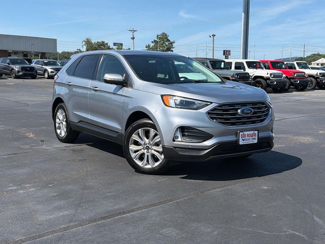 Silver Metallic 2023 Ford Edge SUV / Crossover All-Wheel Drive 8-Speed Automatic