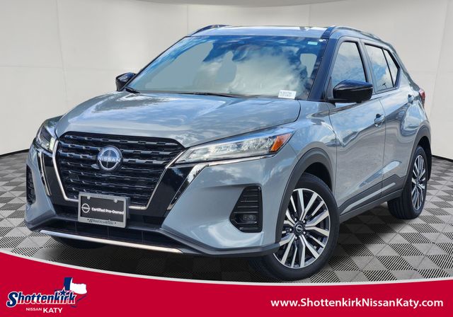 Boulder Gray Pearl 2024 Nissan Kicks SUV / Crossover Front-Wheel Drive Continuously Variable Transmission
