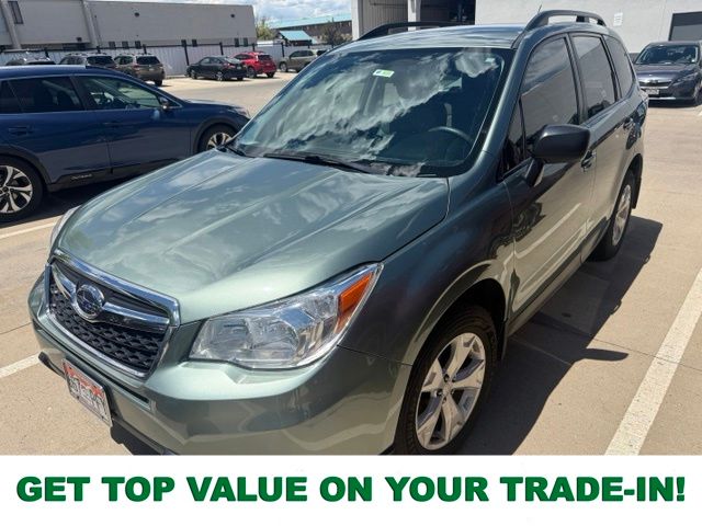 Jasmine Green Metallic 2015 Subaru Forester SUV / Crossover All-Wheel Drive Continuously Variable Transmission