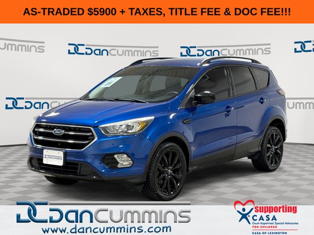 Lightning Blue Metallic 2017 Ford Escape SUV / Crossover All-Wheel Drive 6-Speed Automatic