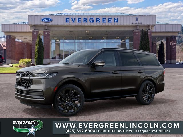 Black (Chroma Caviar Dark Gray Metallic Clearcoat) 2027 Lincoln Navigator SUV / Crossover Four-Wheel Drive Automatic