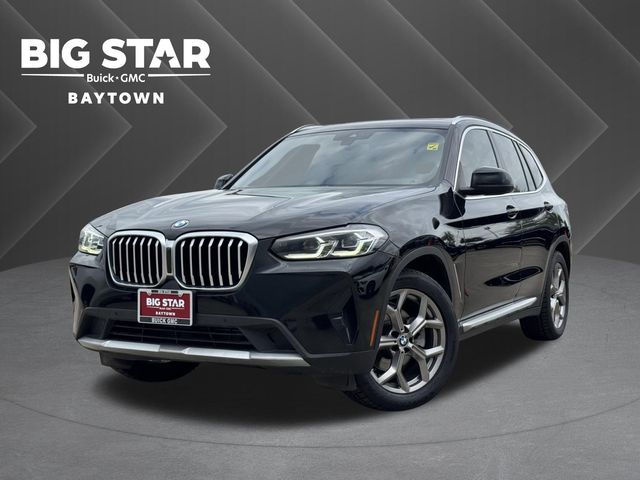 2022 BMW X3 sDrive30i Black at Westside Lexus