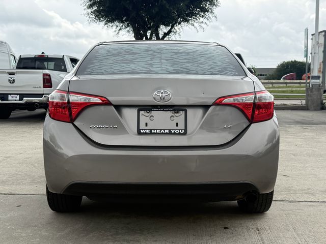 2015 Toyota Corolla LE Brown at Texan Dodge Chrysler Jeep Ram