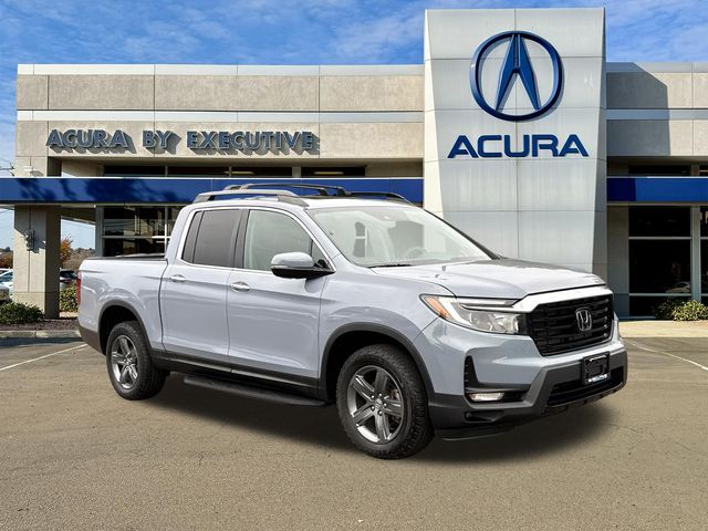 Sonic Gray Pearl 2023 Honda Ridgeline Pickup Truck All-Wheel Drive 9-Speed Automatic