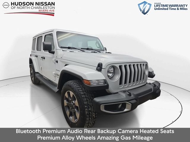 Bright White Clearcoat 2022 Jeep Wrangler SUV / Crossover Four-Wheel Drive 8-Speed Automatic
