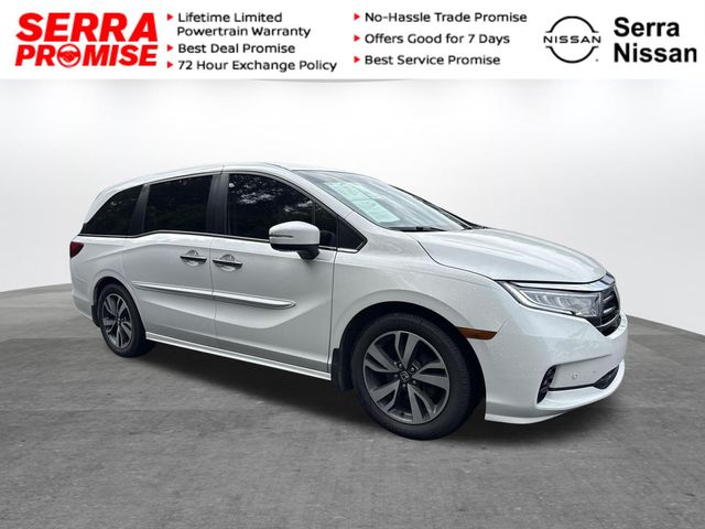 White 2021 Honda Odyssey Minivan Front-Wheel Drive Automatic