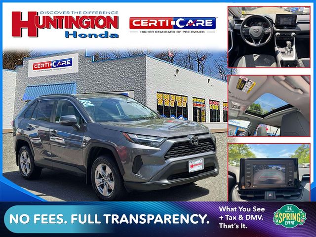 used 2022 Toyota RAV4 car, priced at $29,124