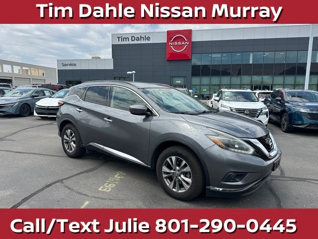 Gray (Gun Metallic) 2018 Nissan Murano SUV / Crossover All-Wheel Drive Continuously Variable Transmission