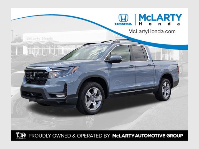 Sonic Gray Pearl 2025 Honda Ridgeline Pickup Truck All-Wheel Drive 9-Speed Automatic