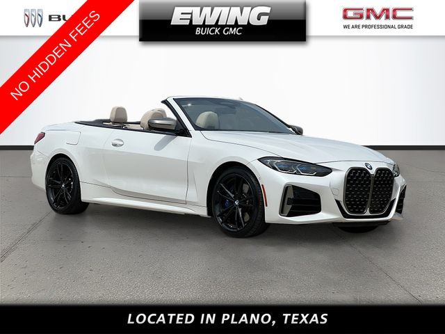 Mineral White Metallic 2022 BMW 4 Series M440i Convertible xDrive Convertible All-Wheel Drive 8-Speed Automatic