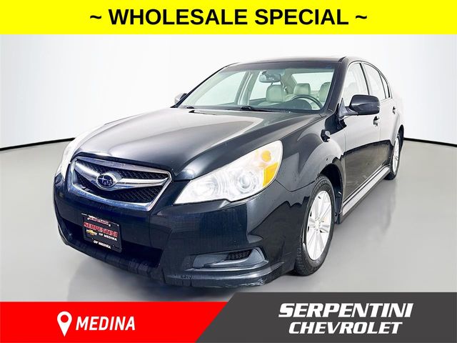 Crystal Black Silica 2012 Subaru Legacy 2.5i Premium AWD Sedan All-Wheel Drive Continuously Variable Transmission
