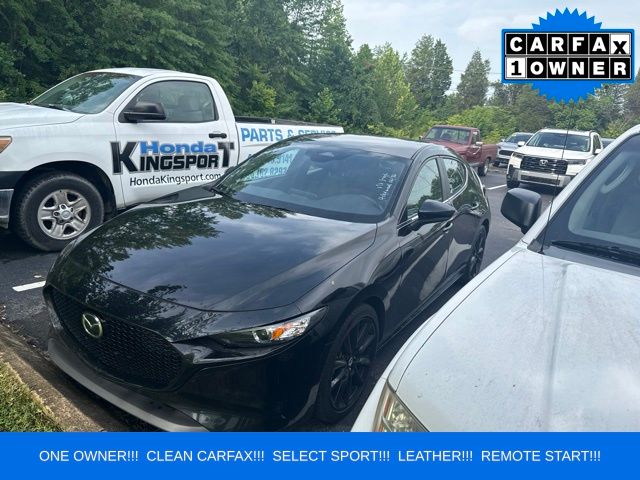 Jet Black Mica 2024 Mazda MAZDA3 Hatchback Front-Wheel Drive 6-Speed Automatic