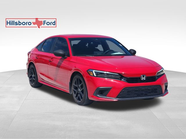 2022 Rallye Red Honda Civic Sedan Sport FWD Sedan