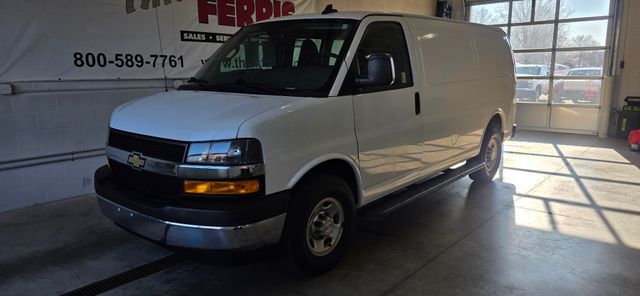 Summit White 2021 Chevrolet Express Cargo 2500 RWD Van Rear-Wheel Drive 6-Speed Automatic Overdrive