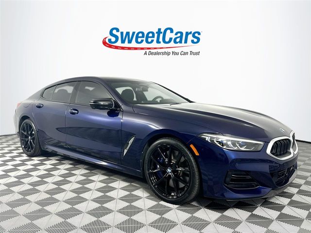 Tanzanite Blue II Metallic 2024 BMW 8 Series Coupe All-Wheel Drive 8-Speed Automatic