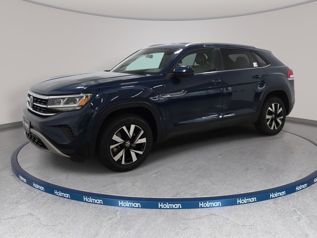 Tourmaline Blue Metallic 2022 Volkswagen Atlas Cross Sport SUV / Crossover All-Wheel Drive 8-Speed Automatic