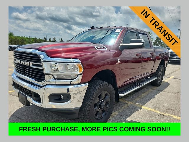 Delmonico Red Pearlcoat 2021 RAM 2500 Big Horn Crew Cab 4WD Pickup Truck Four-Wheel Drive 6-Speed Automatic