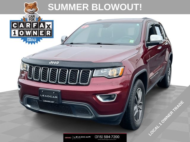 Velvet Red Pearlcoat 2019 Jeep Grand Cherokee SUV / Crossover Four-Wheel Drive 8-Speed Automatic