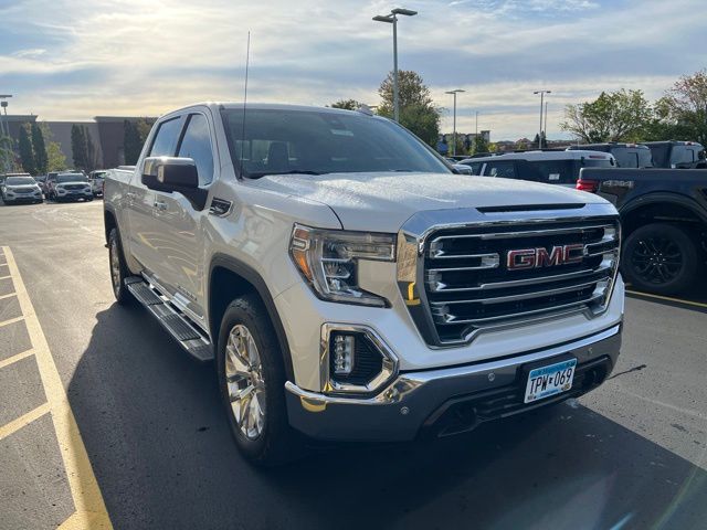 White Frost Tricoat 2019 GMC Sierra 1500 Pickup Truck Four-Wheel Drive 8-Speed Automatic