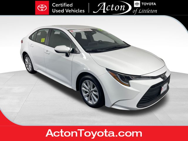 Ice Cap 2025 Toyota Corolla Sedan Front-Wheel Drive Continuously Variable Transmission