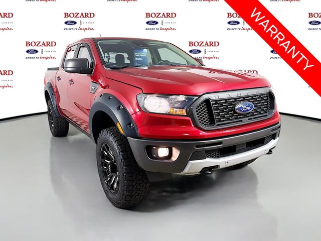 Red Metallic 2020 Ford Ranger Pickup Truck Four-Wheel Drive Automatic