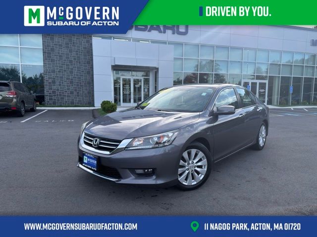 Silver 2015 Honda Accord Sedan Front-Wheel Drive Continuously Variable Transmission
