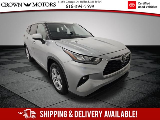 Celestial Silver Metallic 2020 Toyota Highlander LE AWD SUV / Crossover All-Wheel Drive 8-Speed Automatic